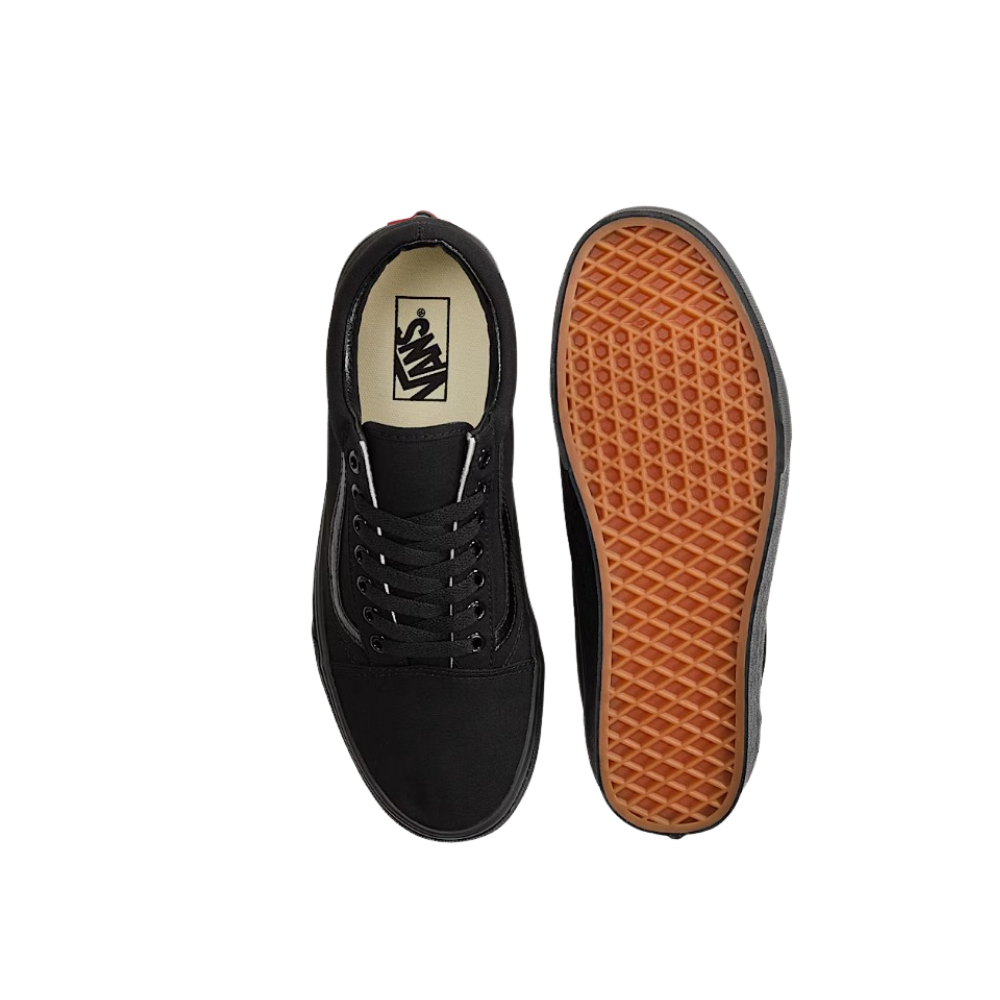 Vans Old Skool (Black/Black) – Unisex All-Black Sneakers