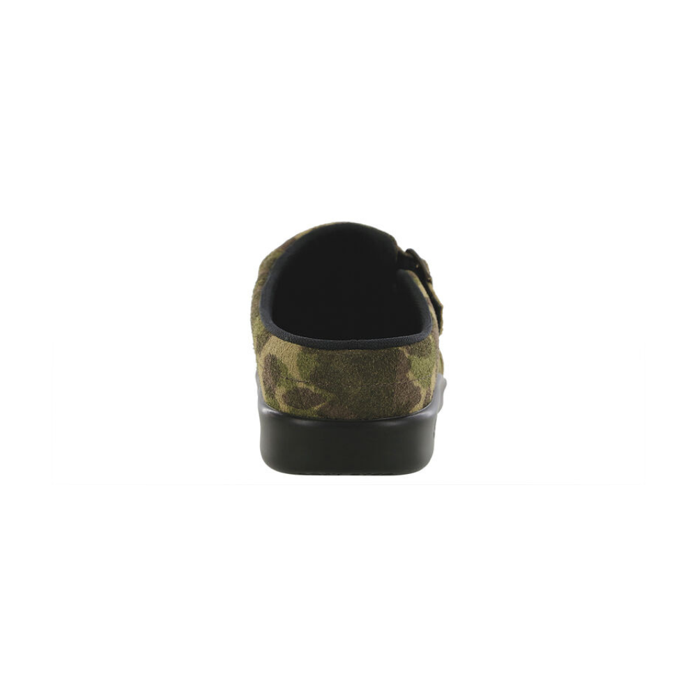 SAS Women's Clog - Comfort Leather Clog - Camo