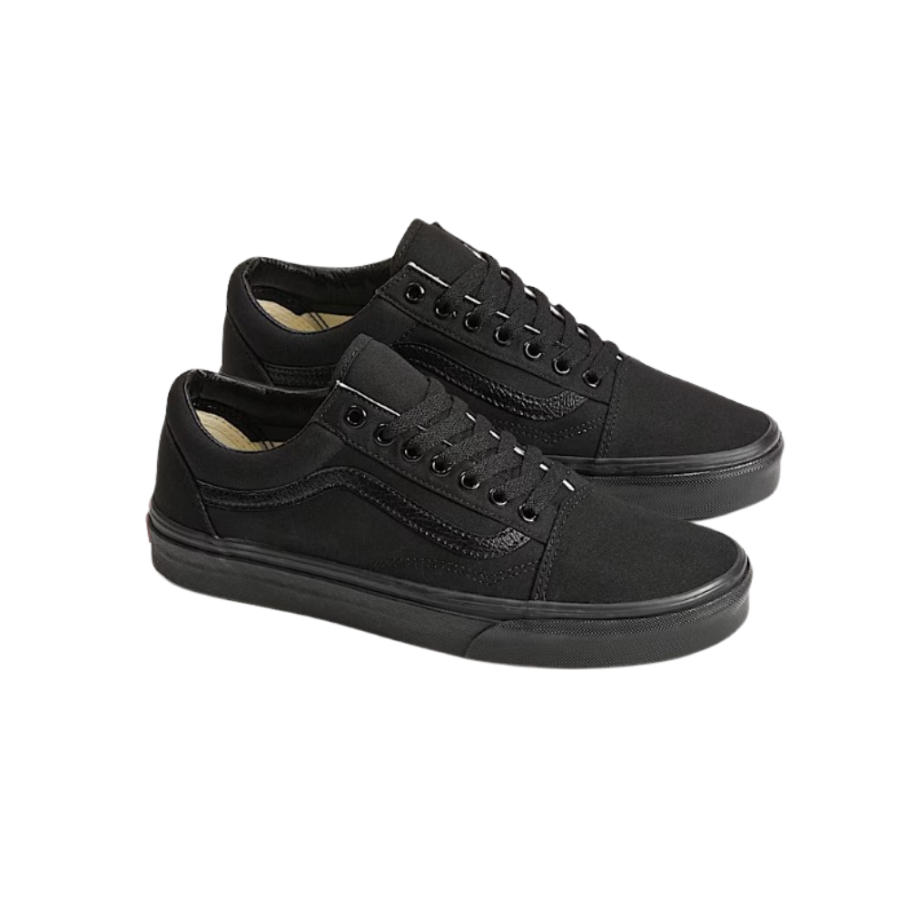 Vans Old Skool (Black/Black) – Unisex All-Black Sneakers
