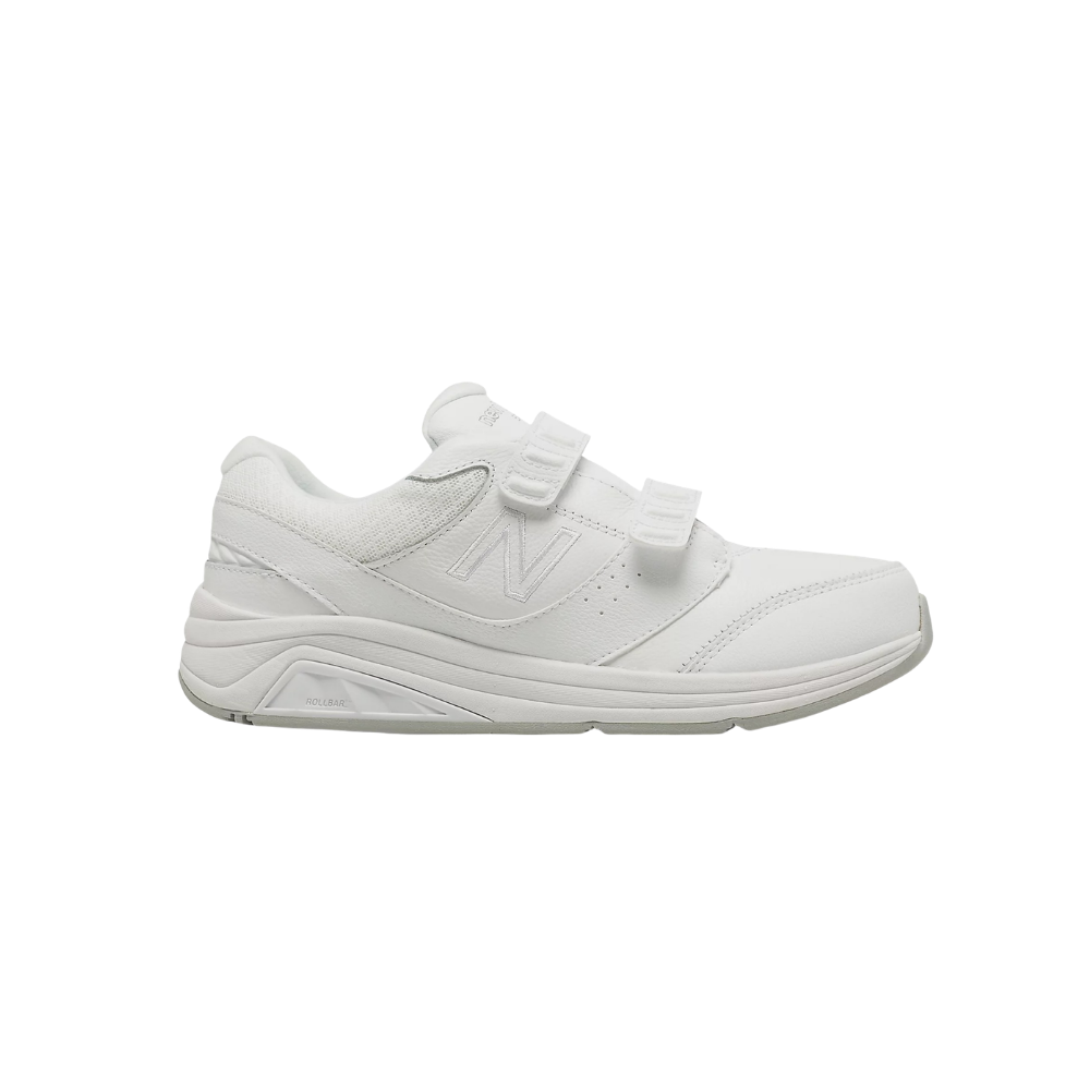 New Balance Women’s Hook and Loop Leather 928v3 - White / White - WW928HW3 | XW
