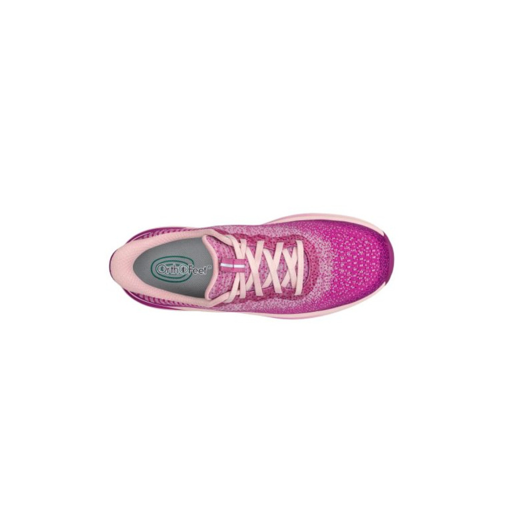 OrthoFeet Women's Nira Hands Free Walking Sneaker - Violet