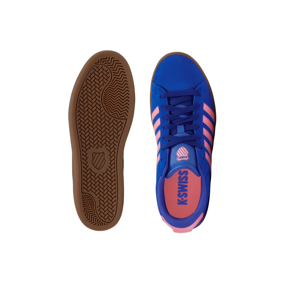 K-Swiss Court Tiebreak II SDE Women’s Dazzling Blue/Pink Lemonade/Gum 99492-480-M