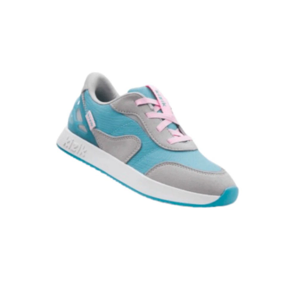 Kizik Kids' Orlando Hands-Free Athletic Sneakers - Milky Blue/Harbor Mist