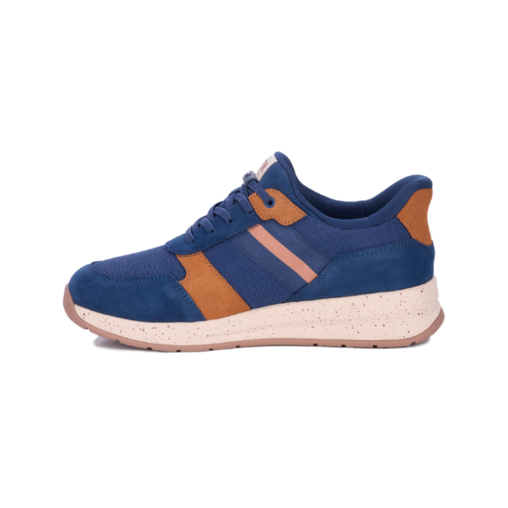 Drew Connor Men's Ergonomic Athletic Shoe - Navy Combo