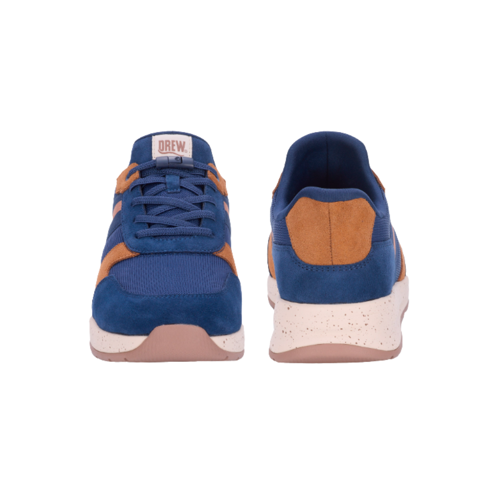 Drew Connor Men's Ergonomic Athletic Shoe - Navy Combo