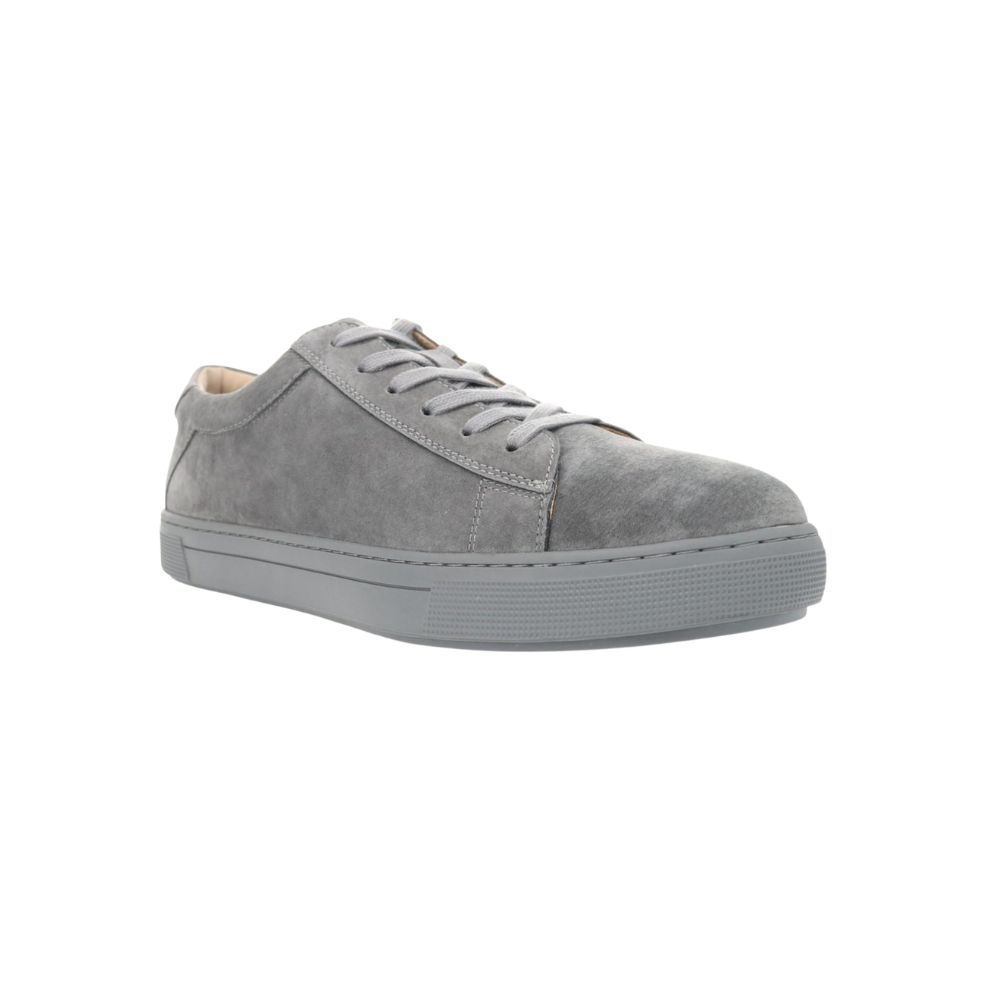 Propét Kenji Men's Casual Suede Sneakers - Grey