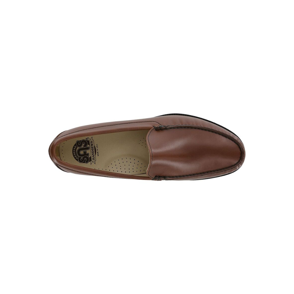 SAS Men's Imperial Leather Loafer - Russet
