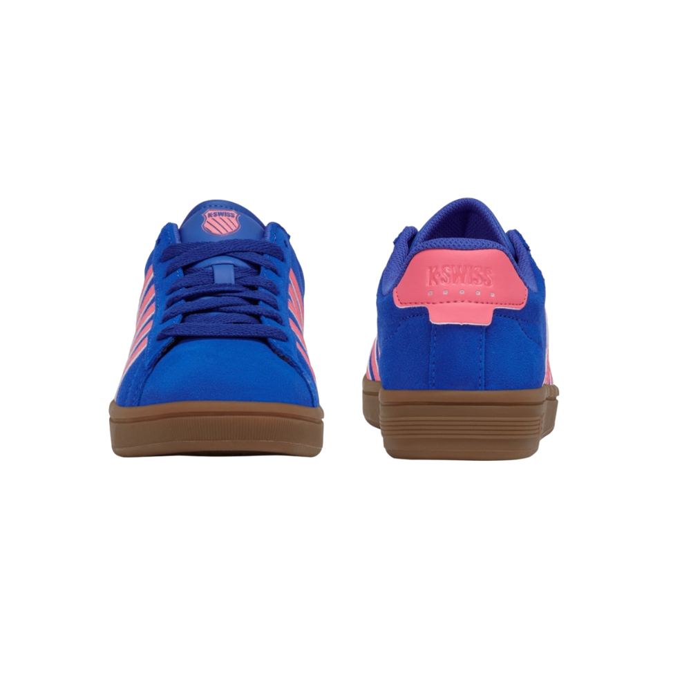 K-Swiss Court Tiebreak II SDE Women’s Dazzling Blue/Pink Lemonade/Gum 99492-480-M