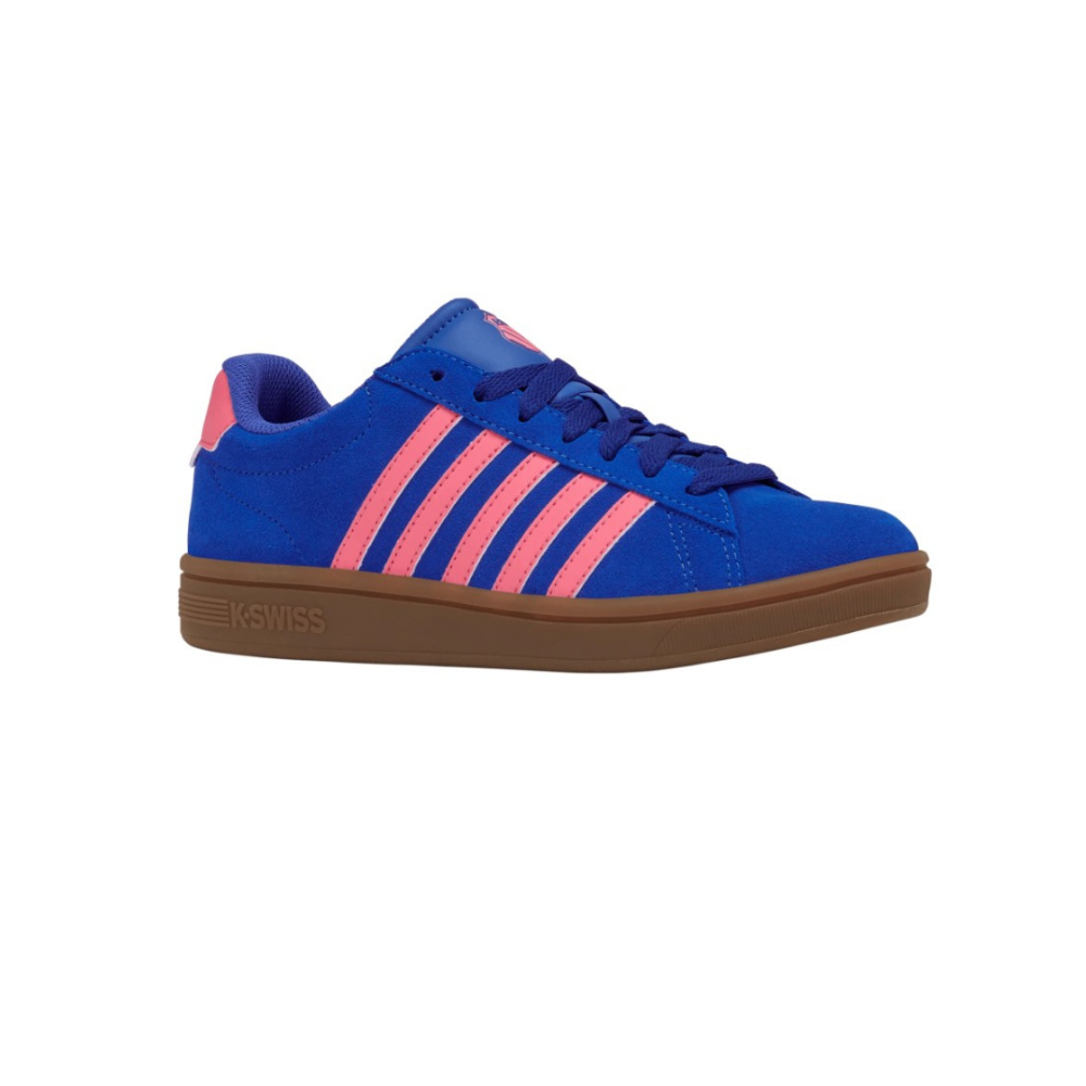 K-Swiss Court Tiebreak II SDE Women’s Dazzling Blue/Pink Lemonade/Gum 99492-480-M
