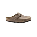 Birkenstock Boston BS Oiled Leather Sandals - Tabacco Brown