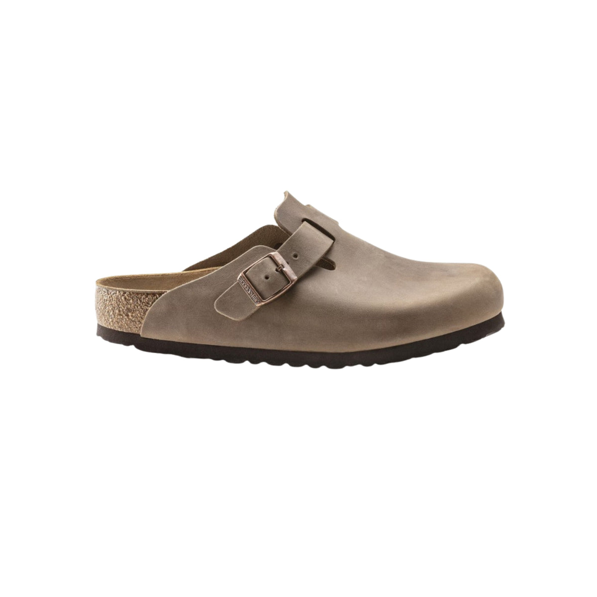 Birkenstock Boston BS Oiled Leather Sandals - Tabacco Brown