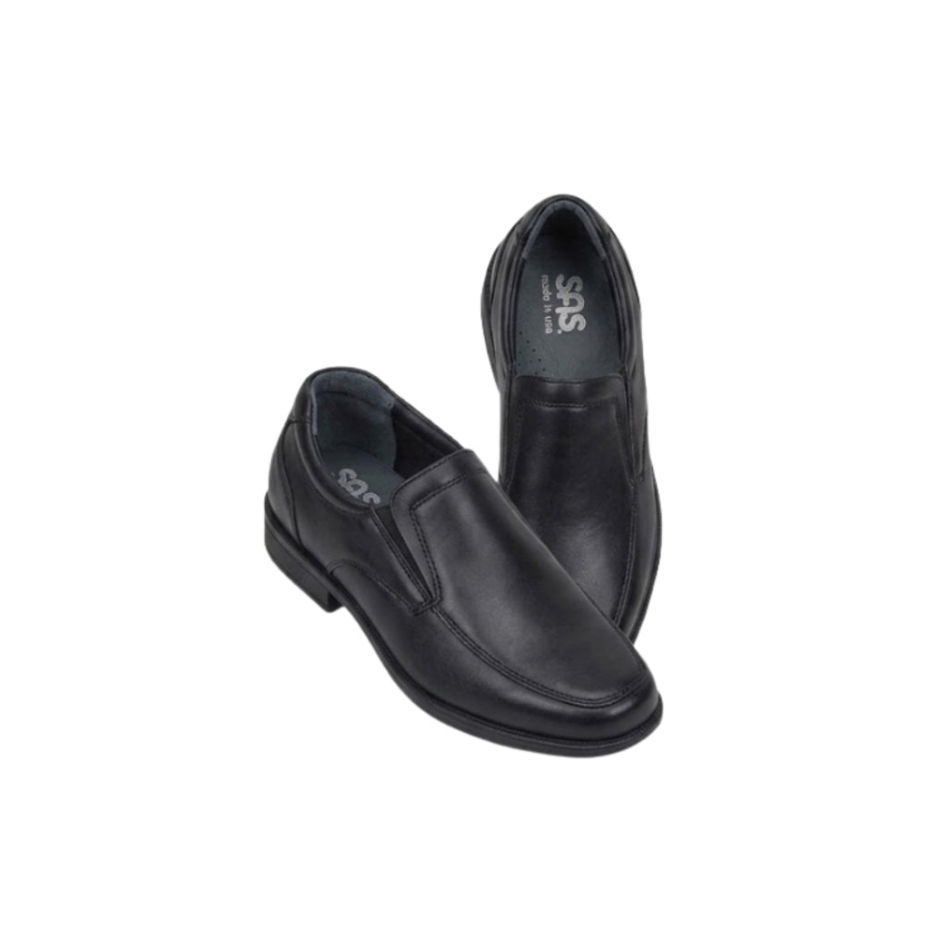 SAS Men's Diplomat Slip-On Comfort Loafer - Black