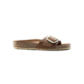 Birkenstock Madrid Big Buckle Sandals – Cognac Oiled Leather (Narrow Fit)