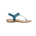 Vionic Brea Toe Post Slingback Sandal Celestial Teal Nubuck I9863L5403