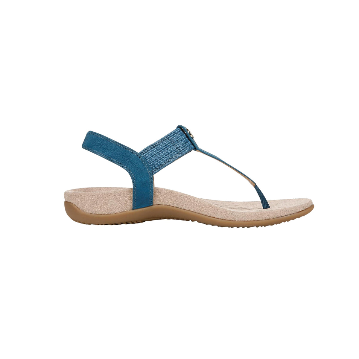 Vionic Brea Toe Post Slingback Sandal Celestial Teal Nubuck I9863L5403
