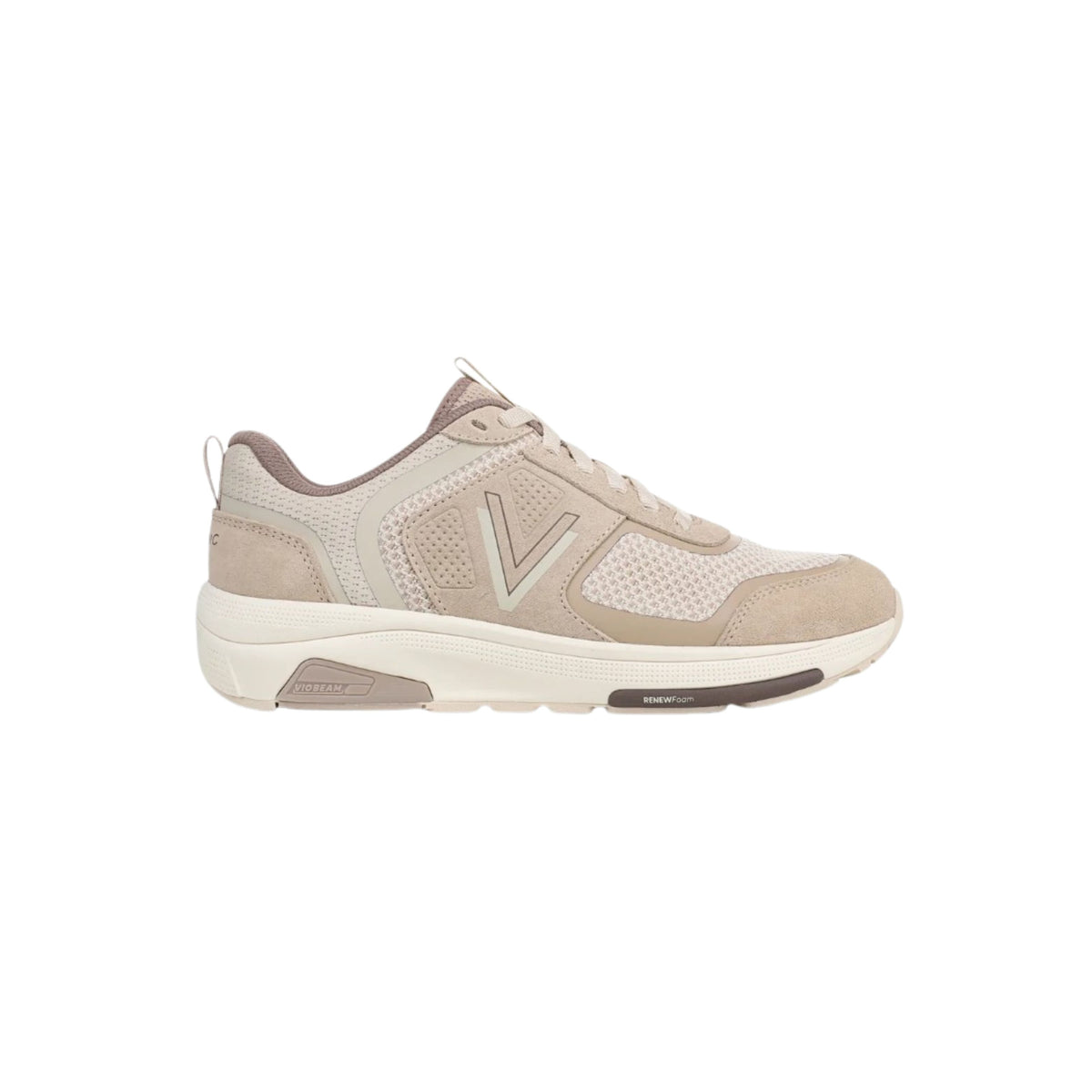 Vionic Women’s Walk Strider Knit Performance Walking Sneaker - Beige