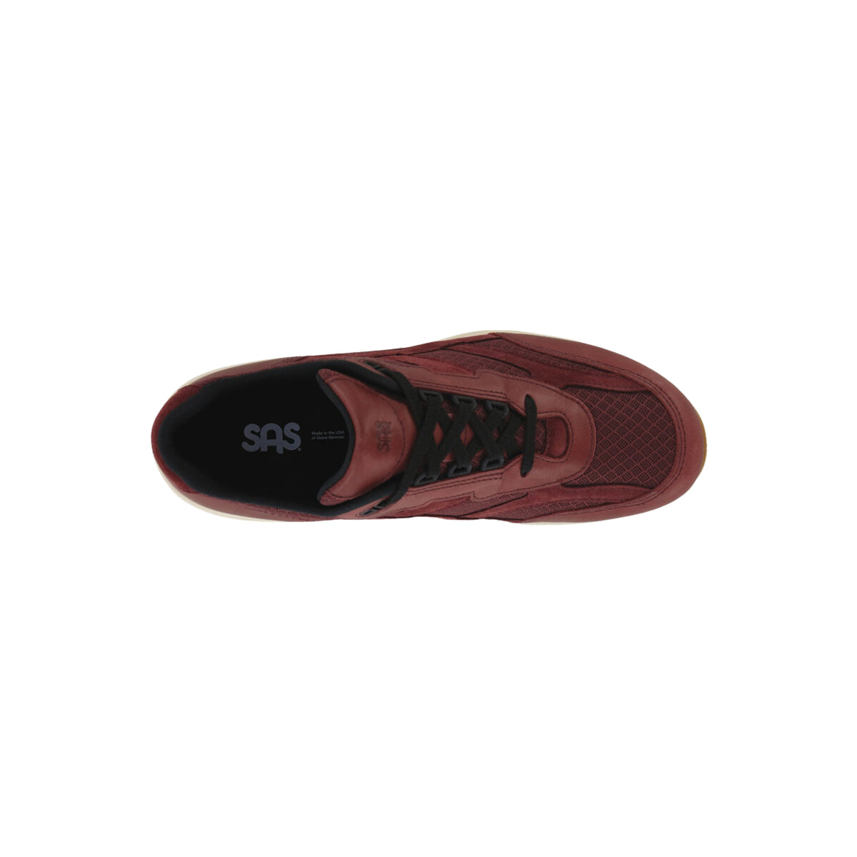 SAS Men's Journey Mesh LT Athletic Walking Shoe - Palo Duro