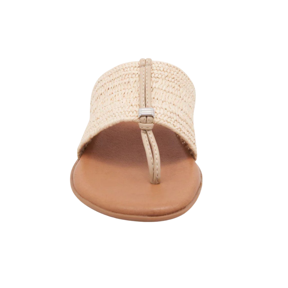 Andre Assous Nice Stretch Raffia Featherweights™ Sandals - Woven Natural