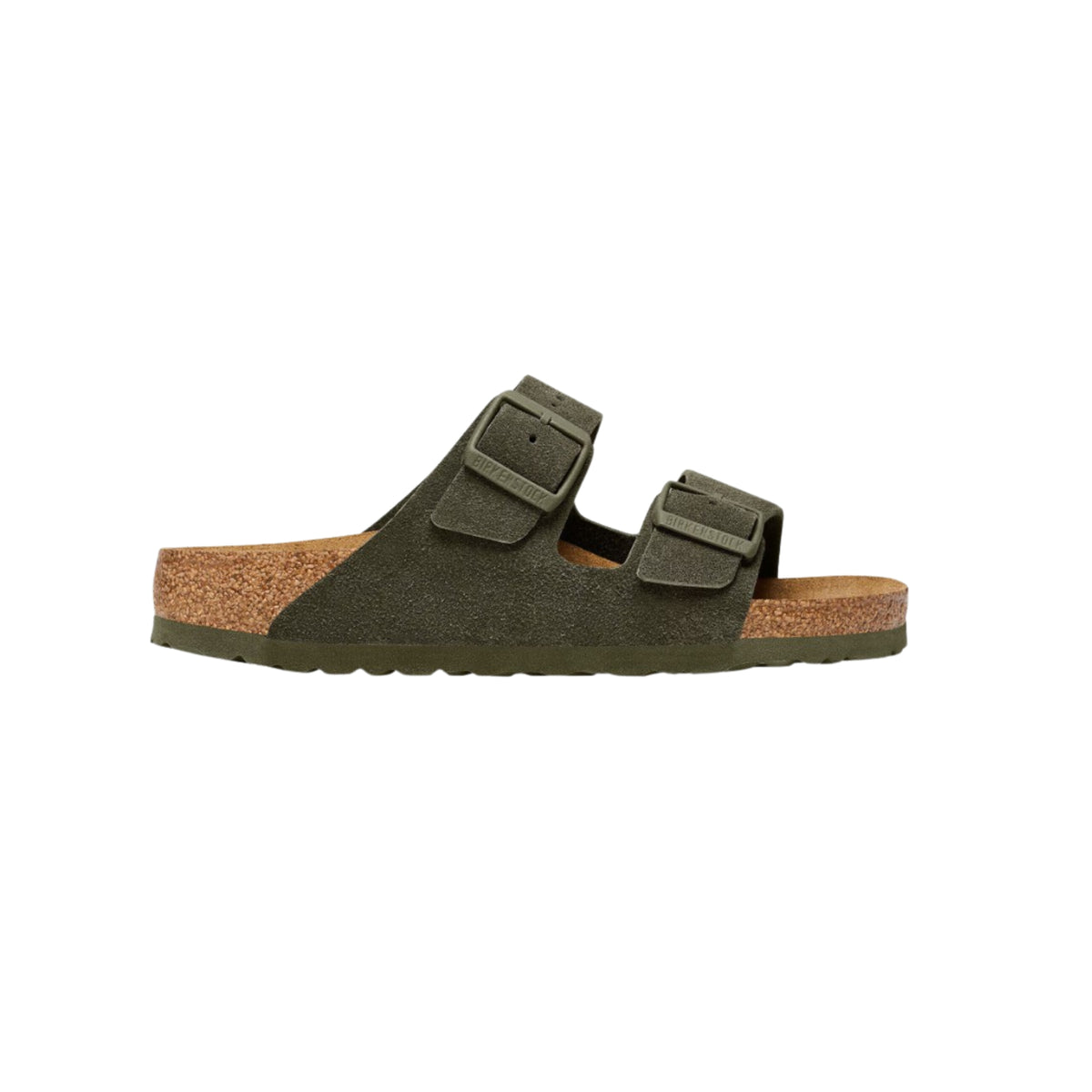 Birkenstock Arizona Suede Unisex Leather Sandal - Thyme 1025720
