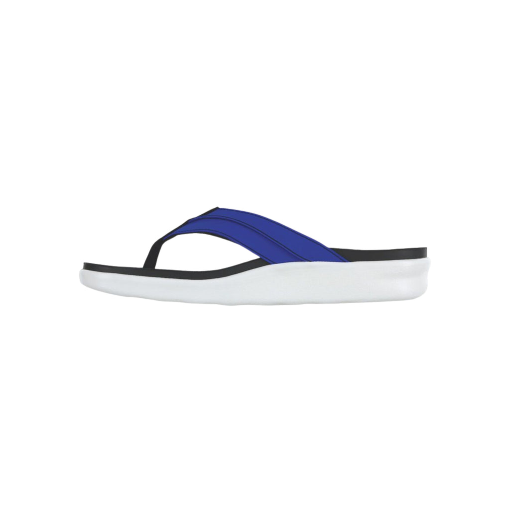 SAS Men's Escape Leather Flip-Flop Comfort Sandal - Cobalt