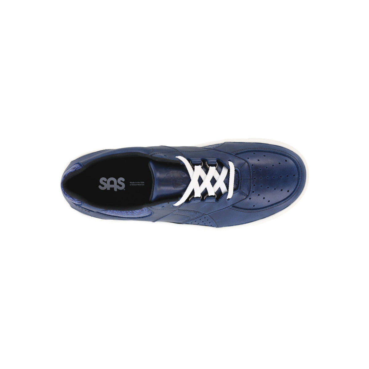 SAS Men's High Street Orthotic Leather Walking Sneaker – Caspian