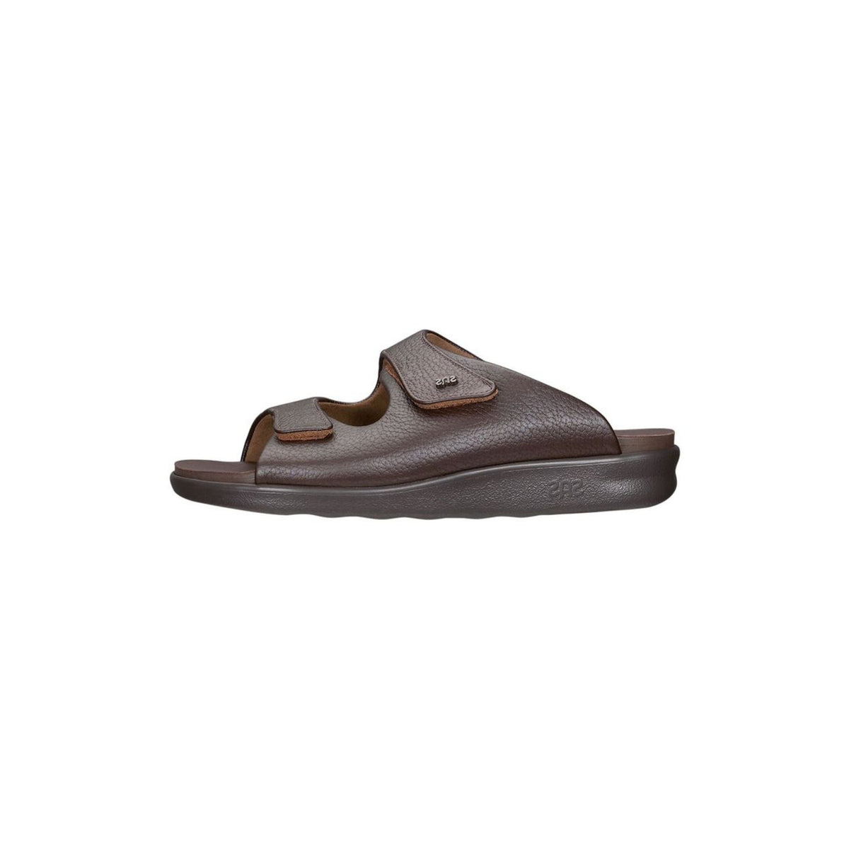 SAS Men's Encore Adjustable Slip-On Comfort Sandal - Brown