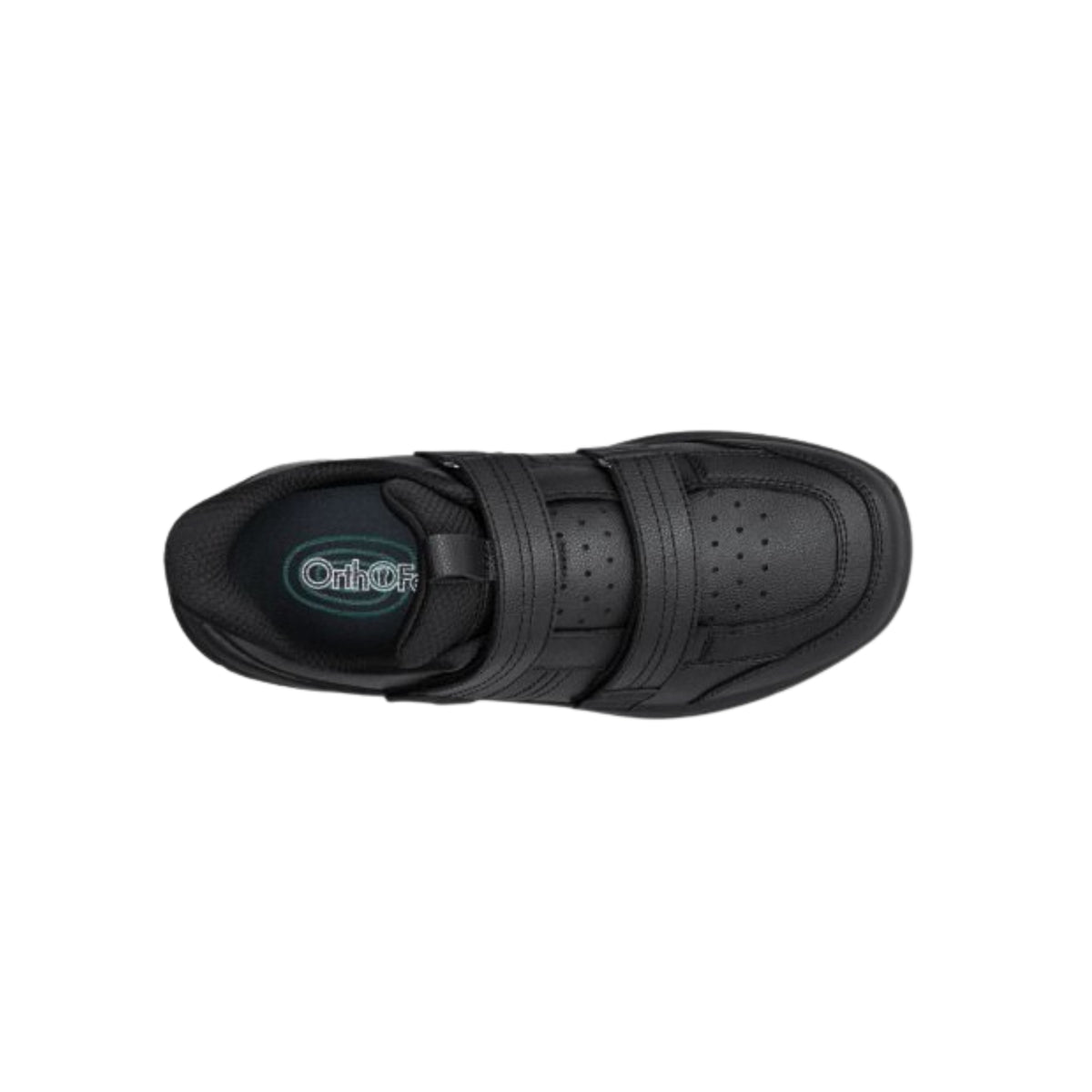Orthofeet Men's Oak Hands-Free Double Depth Shoes – Black