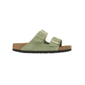 Birkenstock Arizona Soft Footbed Suede Leather Green Tea Unisex Sandal