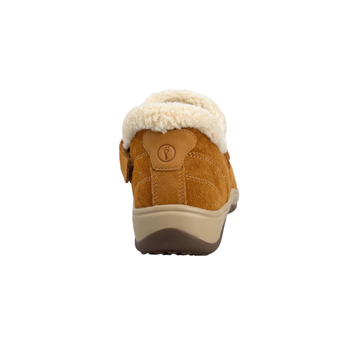 Orthofeet Women's Lorin Hands-Free Orthopedic Slipper Shoes - Camel