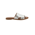 Bueno Women's Hendrix Leather Slide - Dark Silver