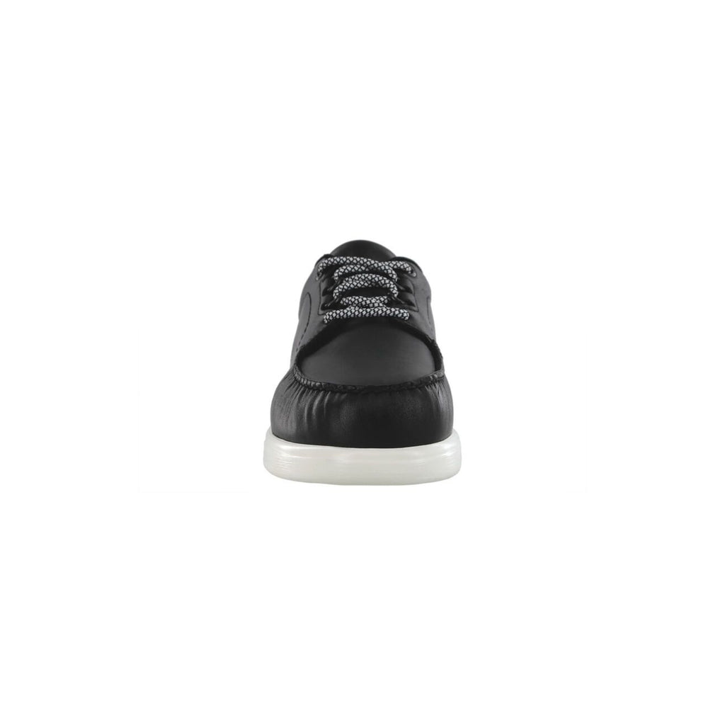 SAS Men's Bout Time LT Leather Comfort Shoe – Matte Black