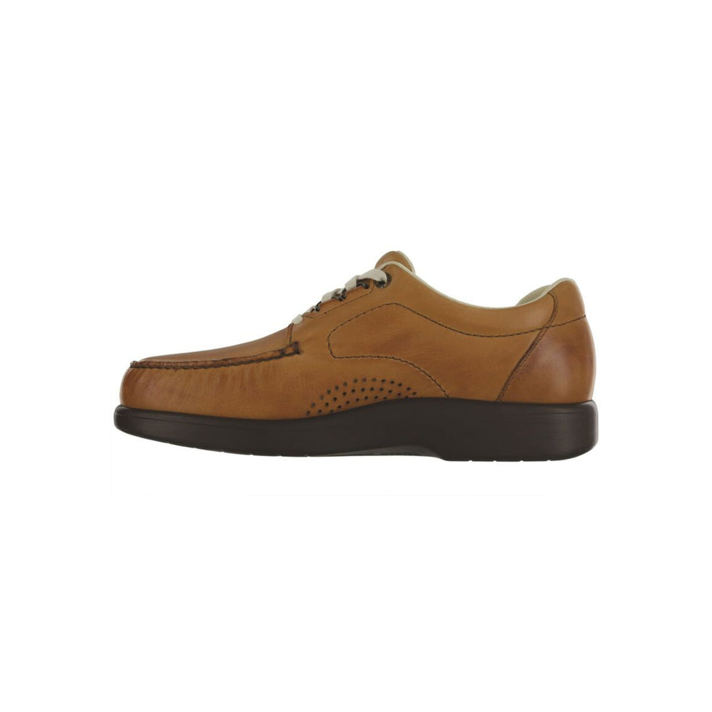 SAS Men's Bout Time Lux Leather Hand-Sewn Moccasin Shoe – Hazel