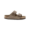 Birkenstock Unisex Arizona Oiled Leather Tabacco Brown Sandal Hard Footbed