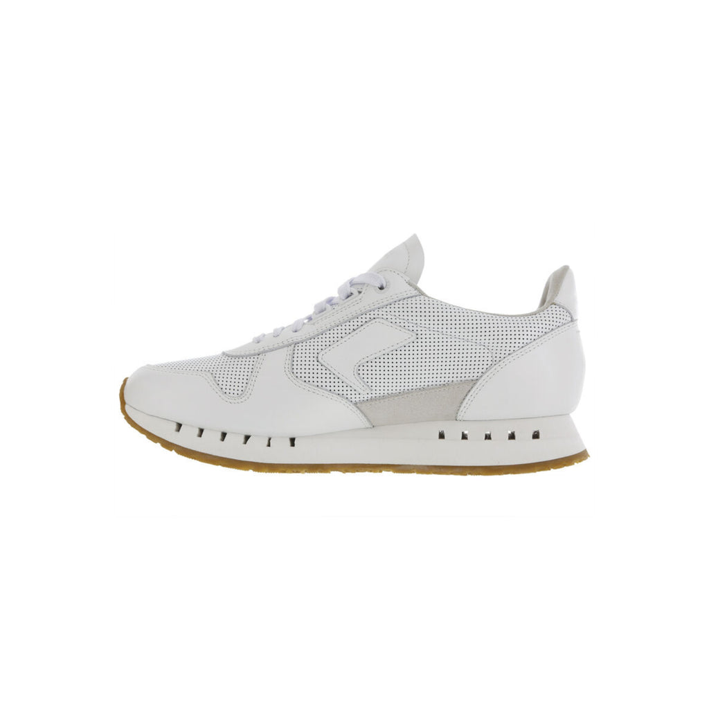 SAS Men's 7eventy6ix-Y Leather Lace-Up Sneaker – Blanc