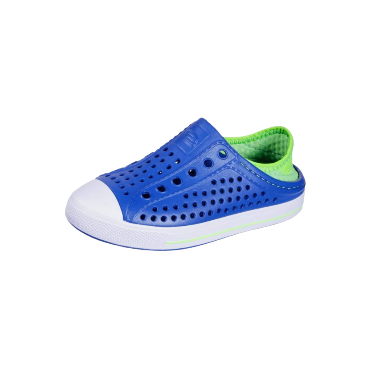Skechers Kids Foamies: Guzman Steps - Aqua Surge Water Shoes | Blue/Lime
