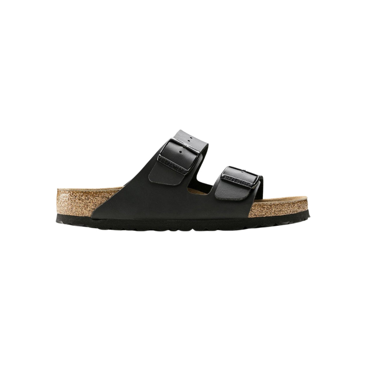 Birkenstock Arizona Birko-Flor - Black Leather Unisex Sandal Soft Footbed