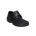 Propét Women's Olivia Stretchable Leather Slip-On Shoe – Black