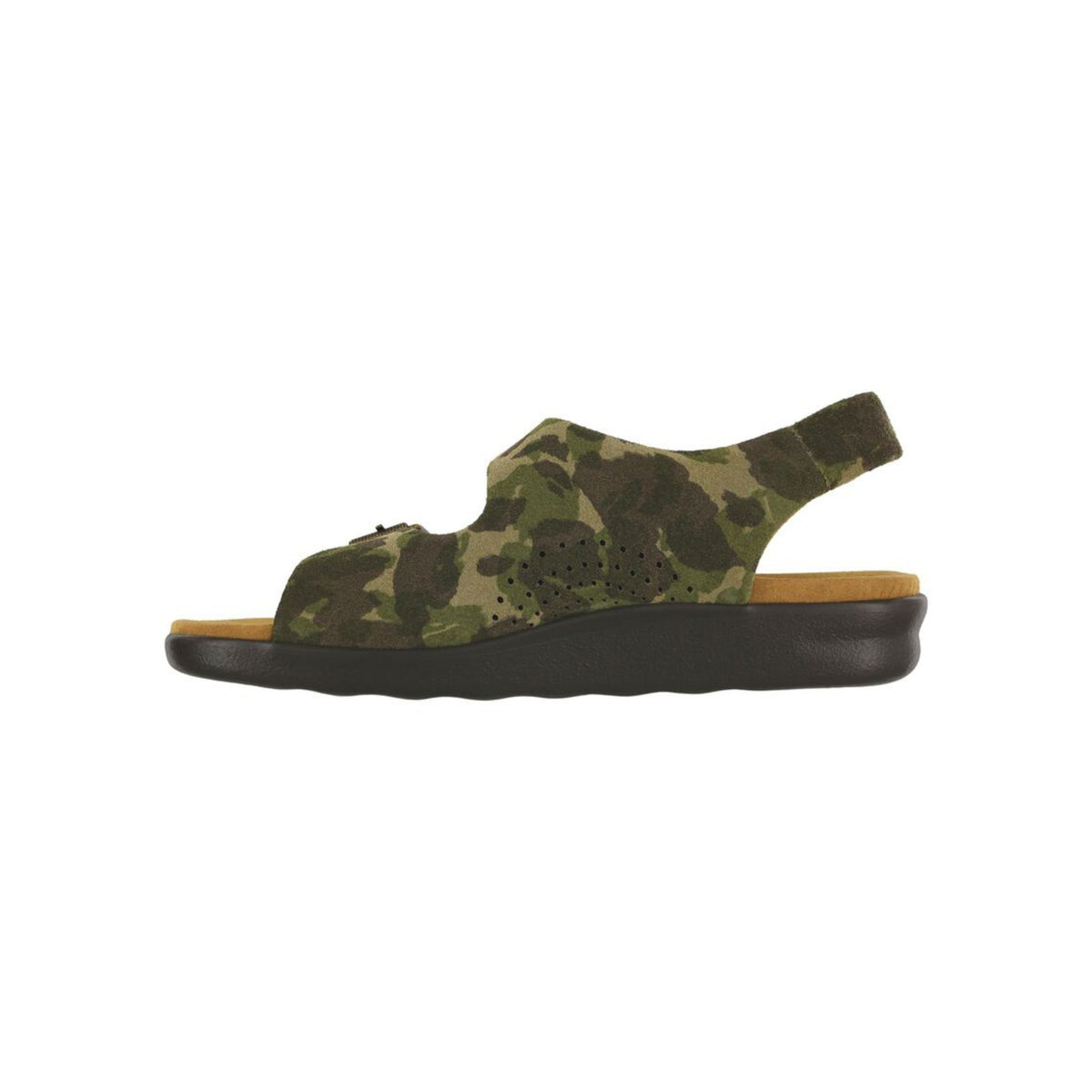 SAS Men's Bravo Leather Adjustable Comfort Sandal – Camo