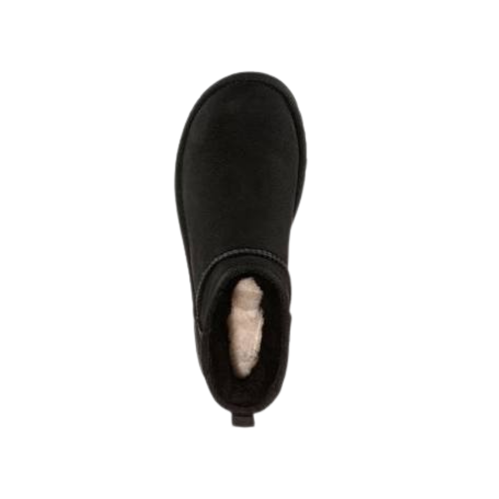 UGG Women's Classic Ultra Mini Boots - Black Suede