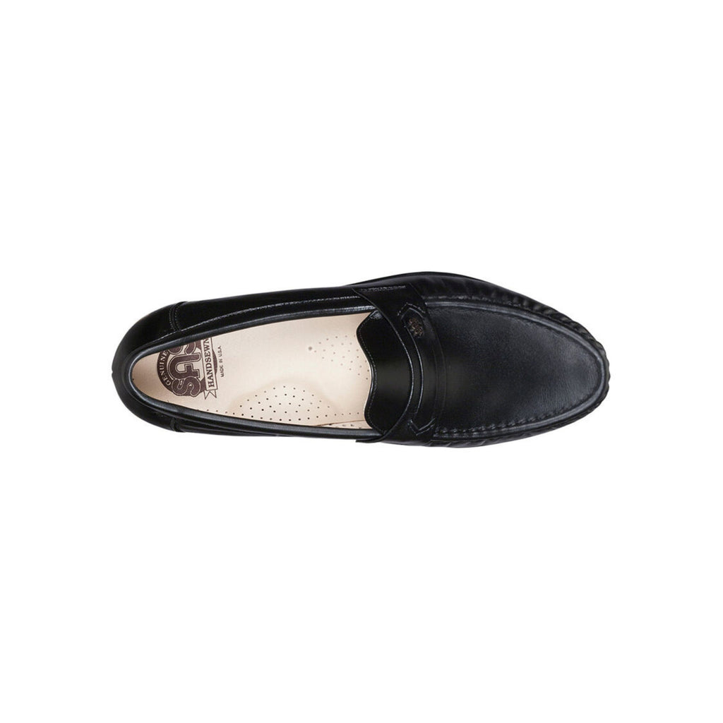 SAS Men's Ace Handcrafted Leather Slip-On Loafer – Black