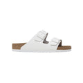 Birkenstock Arizona Soft Footbed White Leather Unisex Sandal