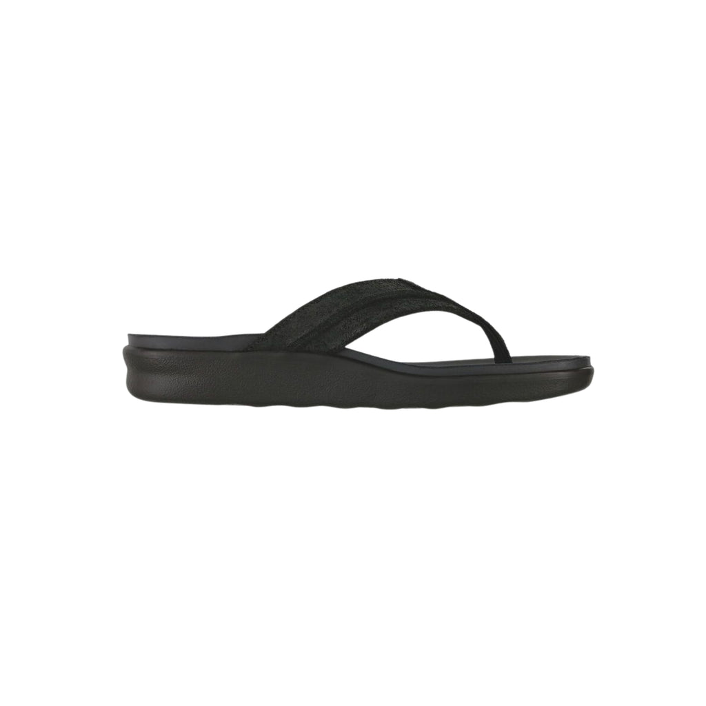 SAS Men's Escape Leather Flip-Flop Comfort Sandal - Iron