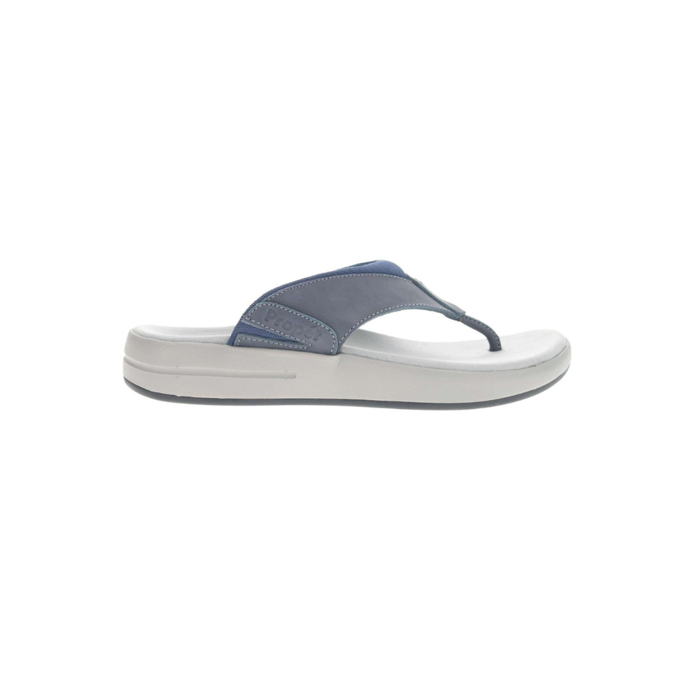 Propét Easton Men's Comfort Flip-Flop Sandals - Navy