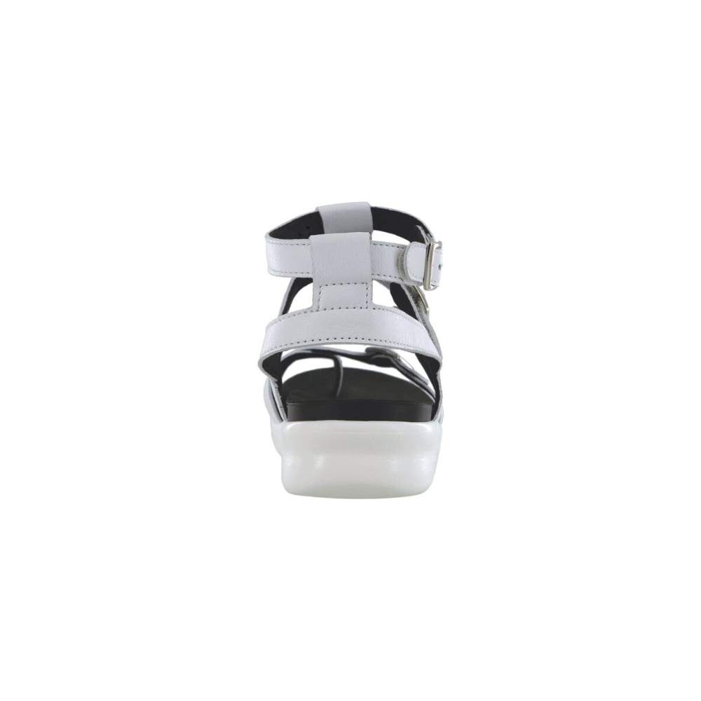 SAS Women's Aria Gladiator Leather Sandal - Chalk