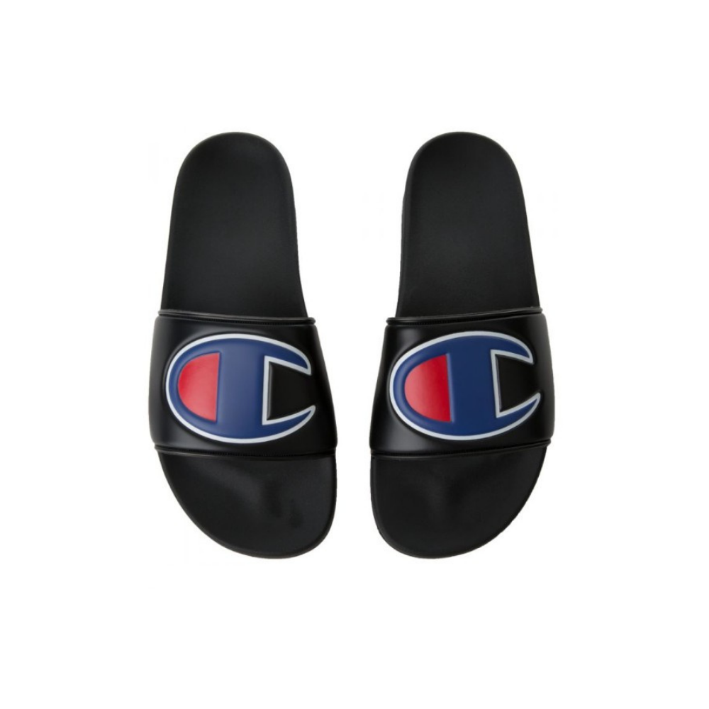 Champion Men's IPO Slide Sandals - Black/Black