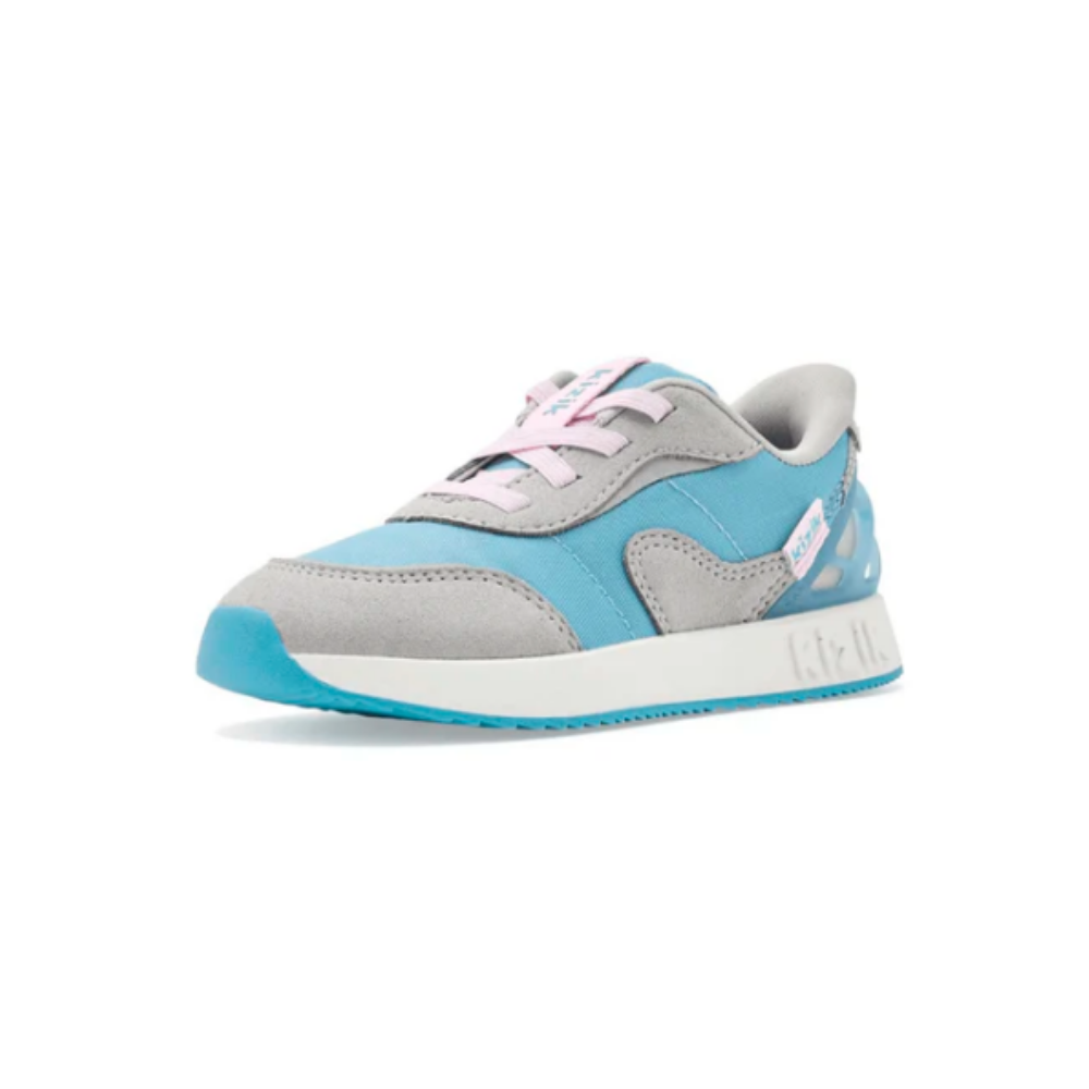 Kizik Kids' Orlando Hands-Free Athletic Sneakers - Milky Blue/Harbor Mist