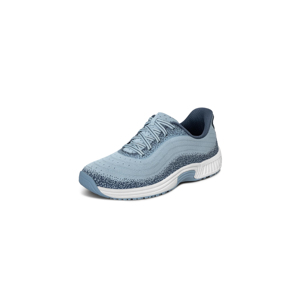 OrthoFeet Women's Kita Hands Free Sneaker - Slate/Navy