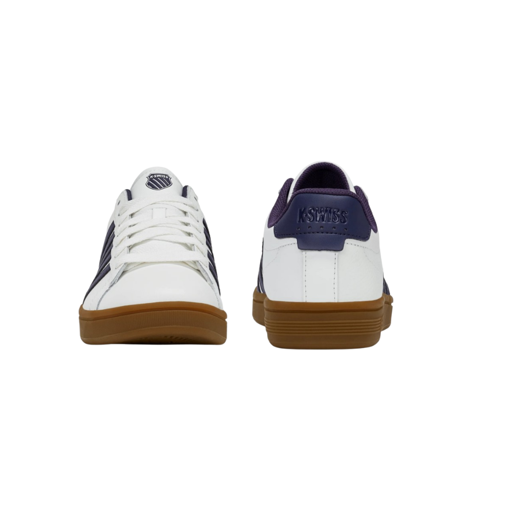 K-Swiss Court Tiebreak II Men's Bright White/Naval Academy/Gum 04413-140-M