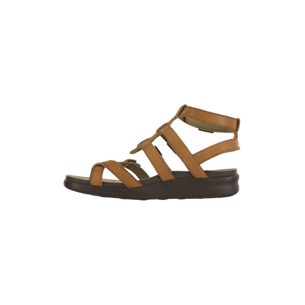 SAS Women's Aria Gladiator Leather Sandal - Hazel