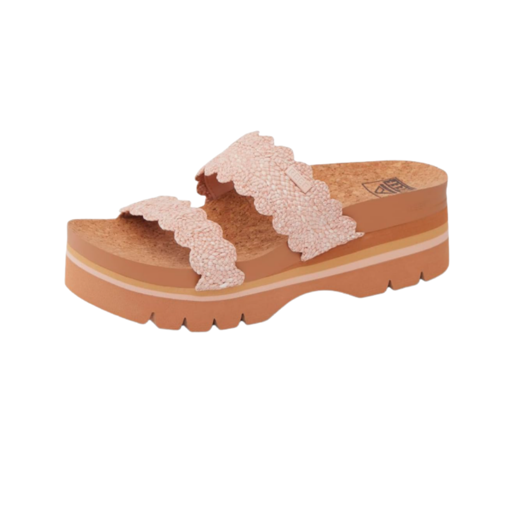 REEF Cushion Vista Higher Women’s Sandals – Scalloped Rose